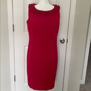 Sleeveless Red Dress